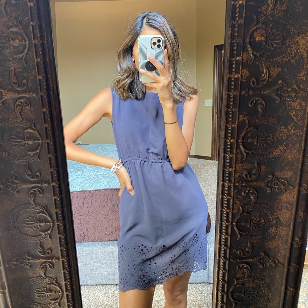 Purple dress